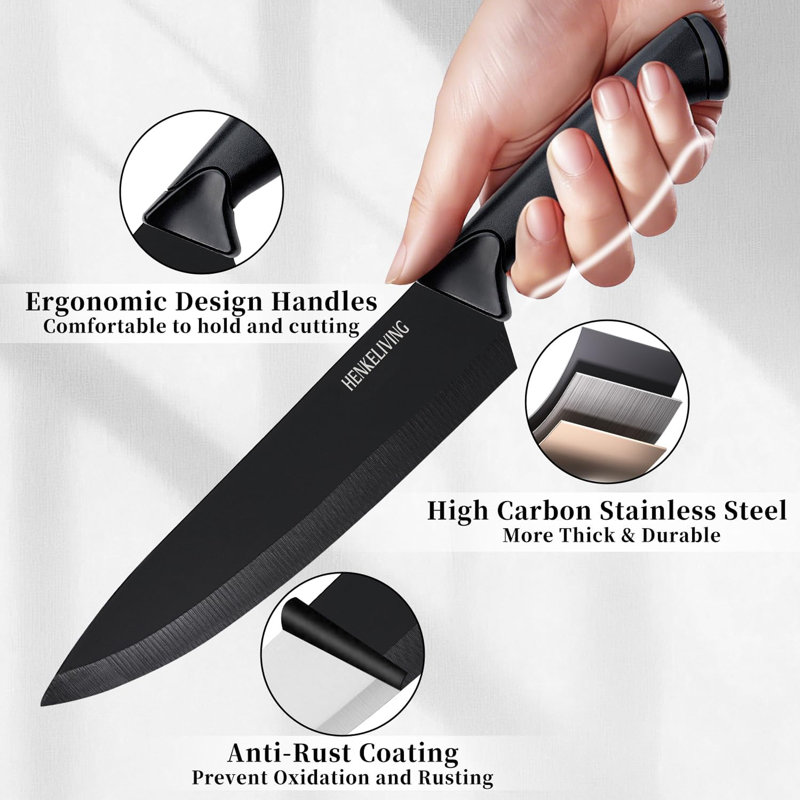 13 Pcs Kitchen Knife Set