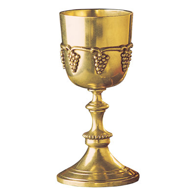 236.6ml Brass Goblet