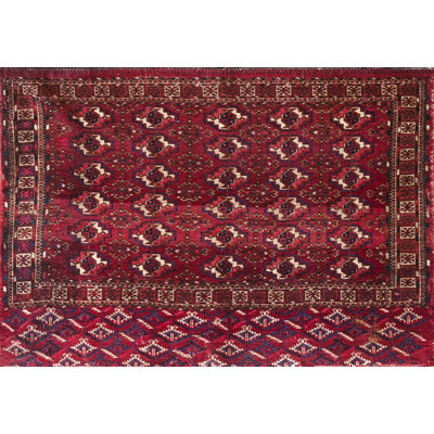 Antique Turkmaan - Tekke Turkmenistan Knotted Rug
