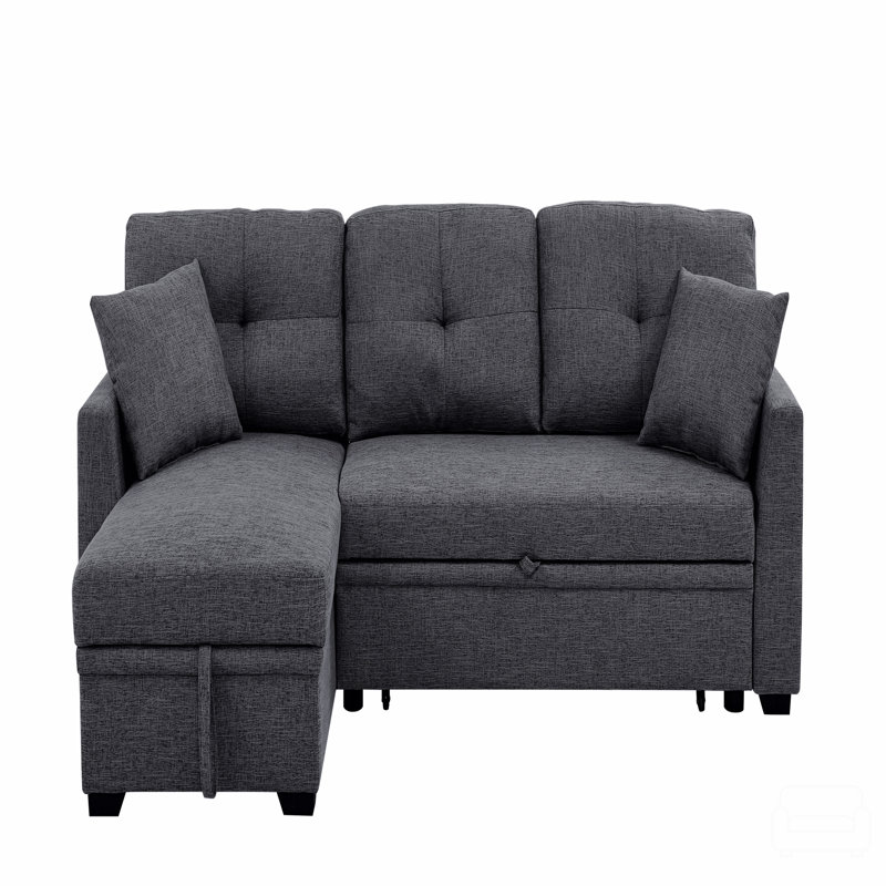 Canapé-lit modulaire avec rangement