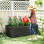 Metal Raised Flower Bed-1106181765