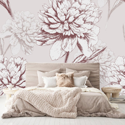 Peel & Stick Floral Wall Mural