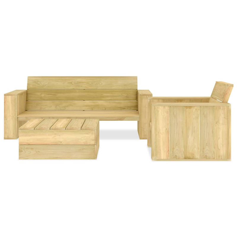 Sardelli 3 Seater Conversation Set