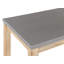 Dameyune Rectangular Stone Outdoor Dining Table - 180 cm W 90 cm D