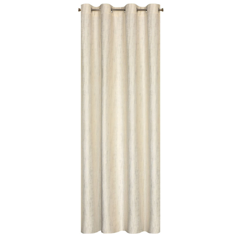Ahquan Blackout Curtains Single Panel, Cream