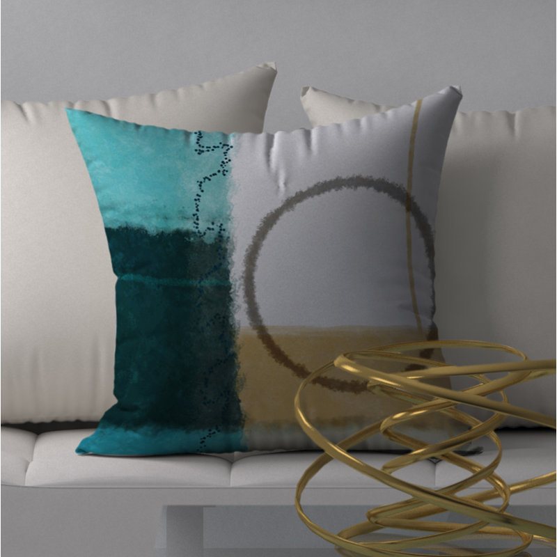 Housse de coussin carrée/insert, 20 po X 20 po