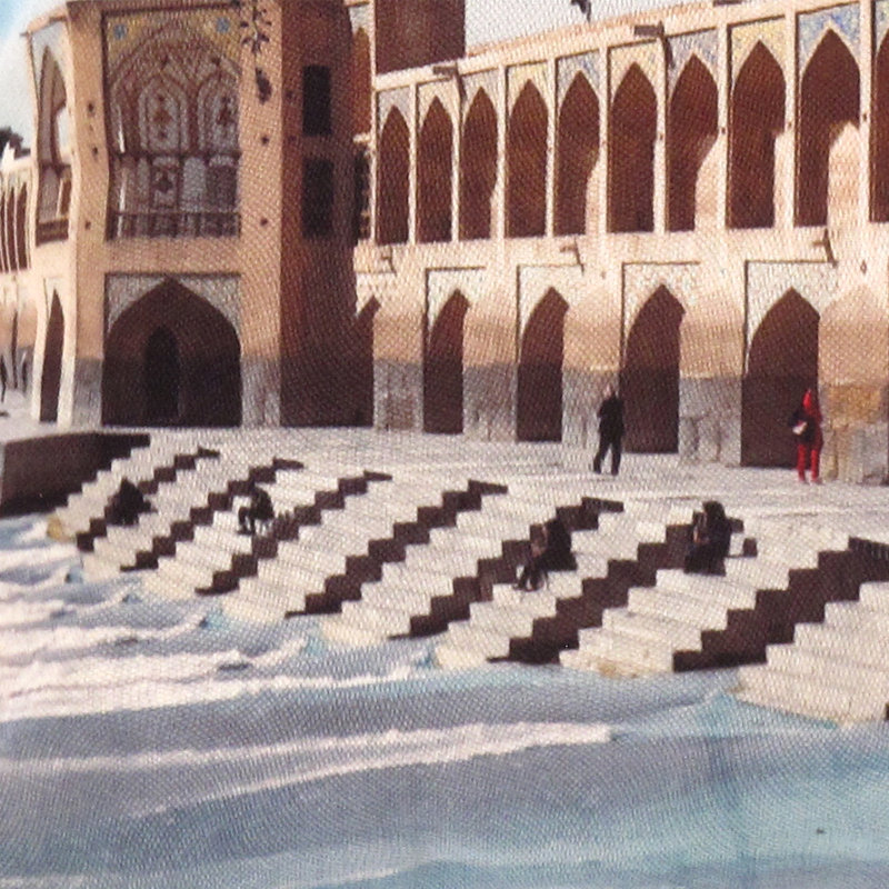 Pont persan Si-o-se-pol Isfahan 16 pi x 16 pi