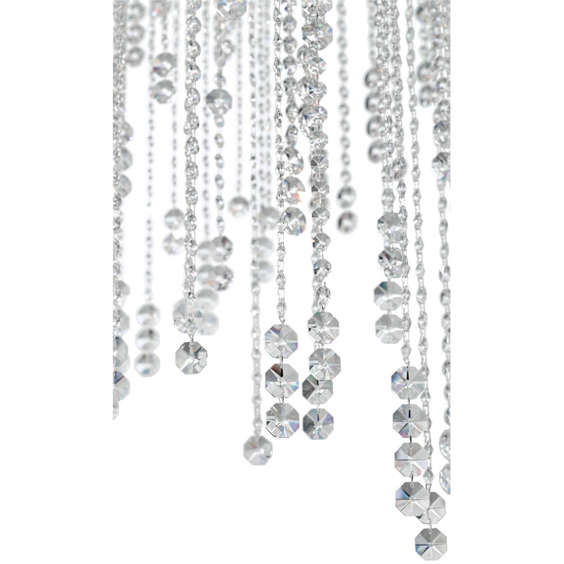 Chantant 8 - Light Glass Chandelier