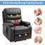 Fauteuil de massage inclinable et chauffant-1783255769