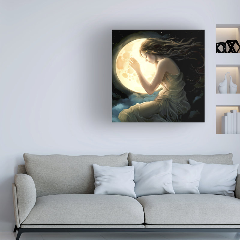 Art sur toile «Bachelor Sasha Moon Love», H 14 po x l 14 po