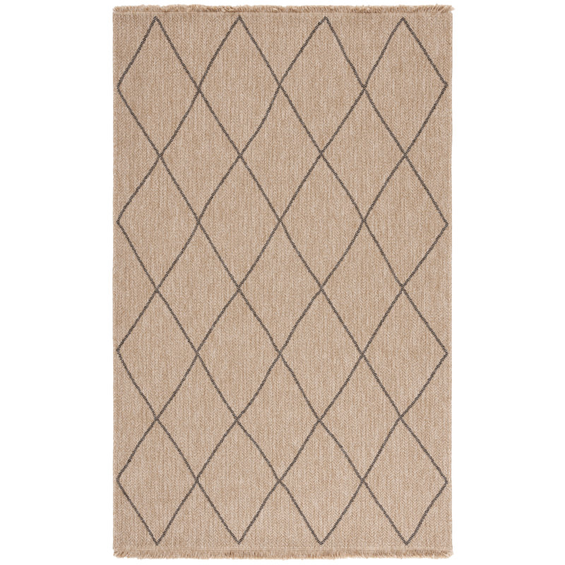 Leianna Retreat Performance Geometric Rug, Rectangle 9' x 12'