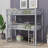 Metal Twin Size Triple Bunk Bed-1248185672