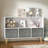 Children's Multi-Purpose Bookshelf With Collapsible Fabric Bins-1641420973