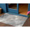 3' X 5' Taupe And Gray Striped Washable Indoor Outdoor Area Rug