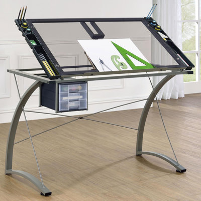 Esser Glass Desk