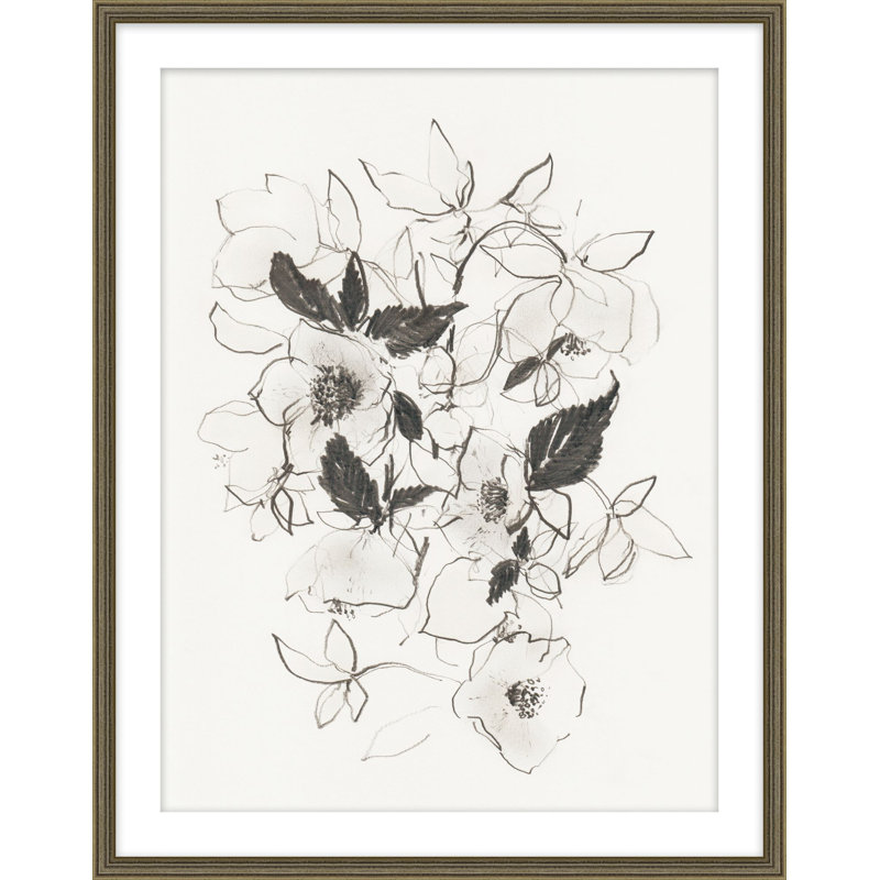 Hellebores In Bloom 1 Print, 31.25" H x 25.25" W