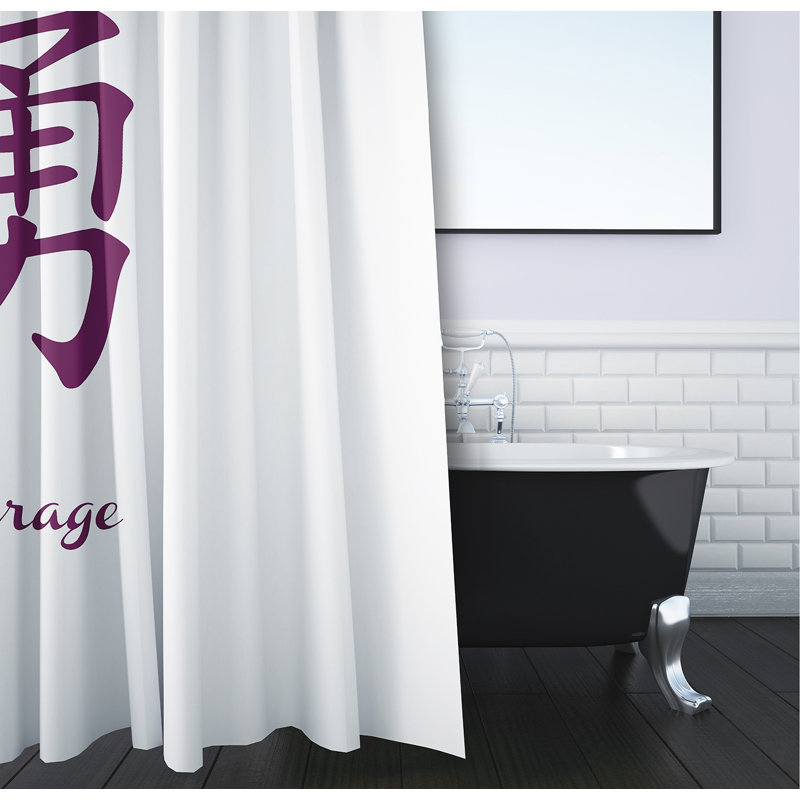 Rideau de douche Chantilly, Mauve