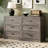 54" Width 6 Dresser Drawers Wood Dresser for Libing Room, Bedroom, Entryway – Brown&Gray