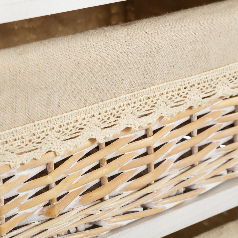 Pringle Solid Wood 40cm W 5 - Drawer Chest of Drawers