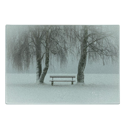 Planche à découper en verre christam east urban home