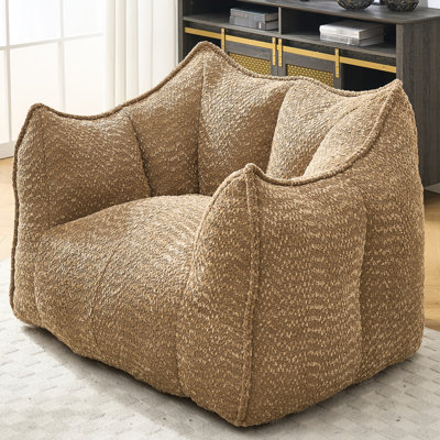 Comfortable Bedroom Chair With - Chenille, High Resilience Foam, Black, For Restful Moments Relaxing Adults Chenille Fabric, Resilient Perfect Bedroom, Living Room And Leisure Time