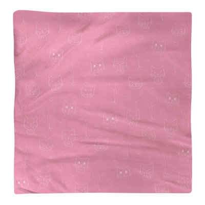 No Pattern Square Napkin