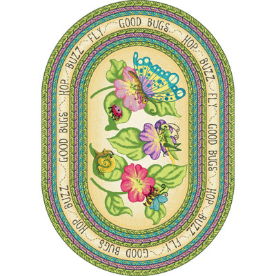 Nature Good Bugs Area Rug