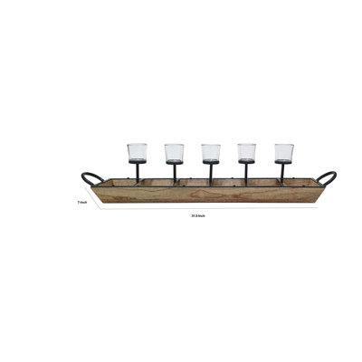 7'' H Tabletop Tealight Holder