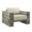 Ensemble de patio extérieur 4 pièces Manteo