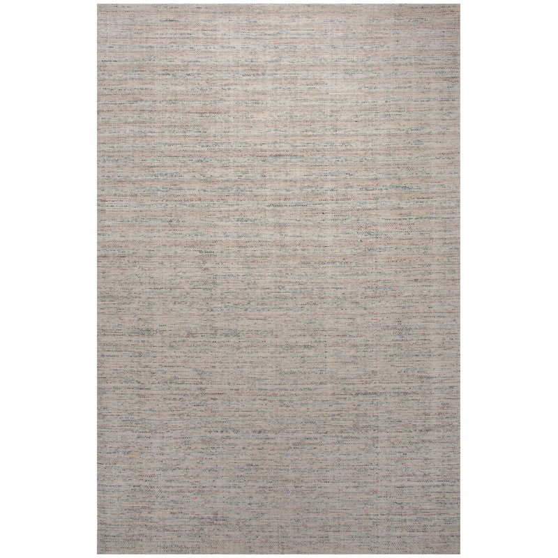 Tapis en laine tissé à la main, Rectangle 9 pi 9 po x 11 pi 9 po