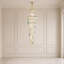 Lustre en cristal 26 lumières à gradation-967212432