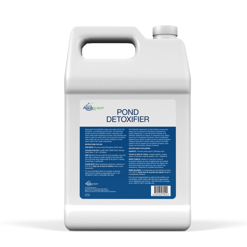 1-Gallon Pond Detoxifier Water Treatment Solution