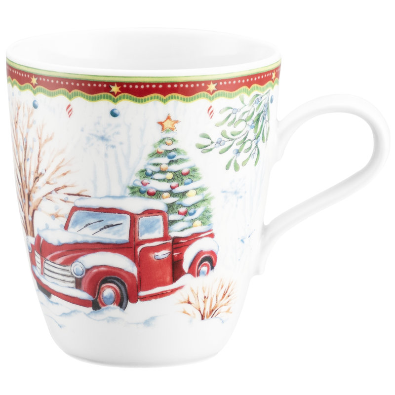 Mug With Handle, Snowman
