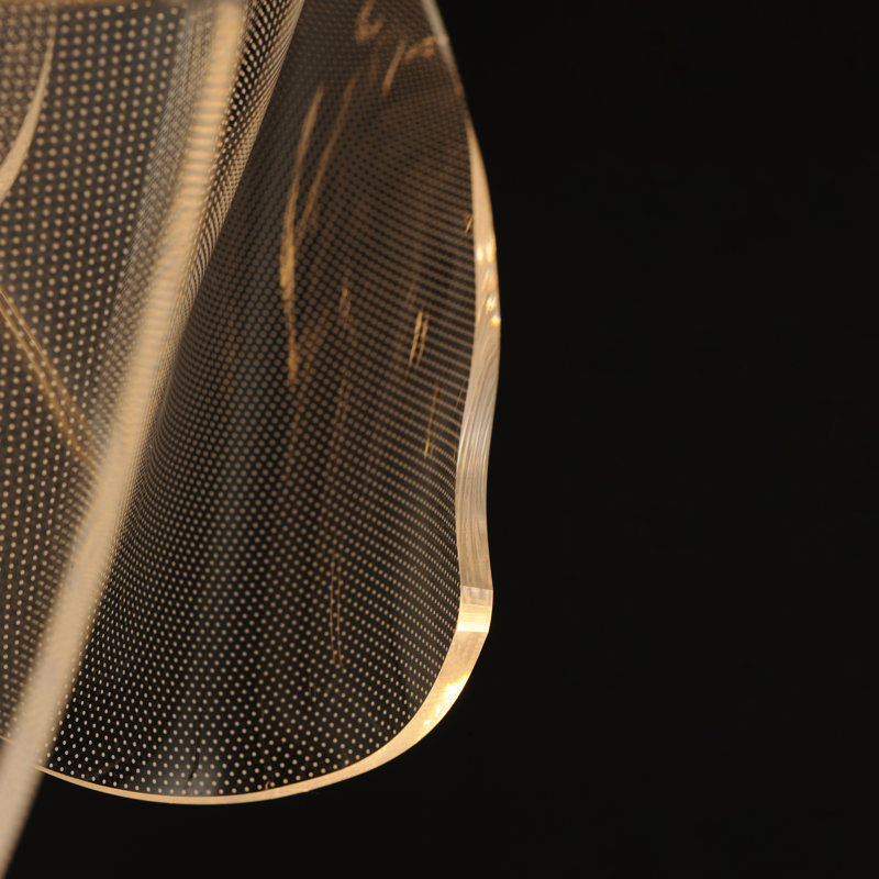 Luminaire suspendu 24 lumières Rosamund, Bronze brossé, 3, 35