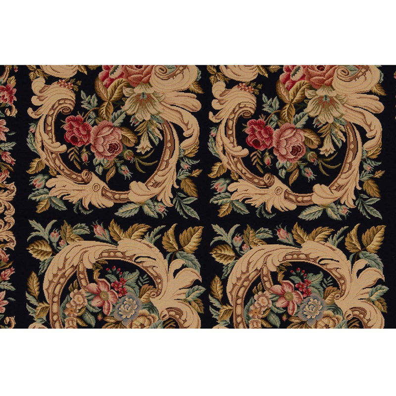 Wool Floral Area Rug