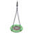 Swinging Monkey Products 30'' Green Web / Saucer Swing with Chains