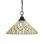 Chain Hung Pendant Shown With 16" Sandhill Art Glass