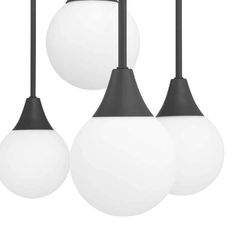 Plafonnier lustre 9 lumières Hunter Valadon