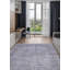 Tapis noir en laine noué à la main de conception unique 2000 pi 5 pi 1 po x 7 pi 8 po Oliver-Lee