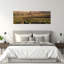 Aerial View Of Rows In A Vineyard Careros Valley California USA by Craig C. Sheumaker - Wrapped Canvas Panoramic Print-1461463798