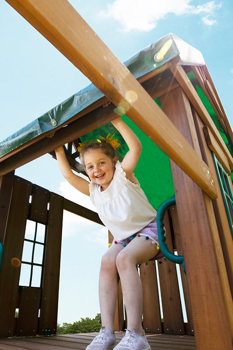 Fox Run Swing Set by Swing-N-Slide