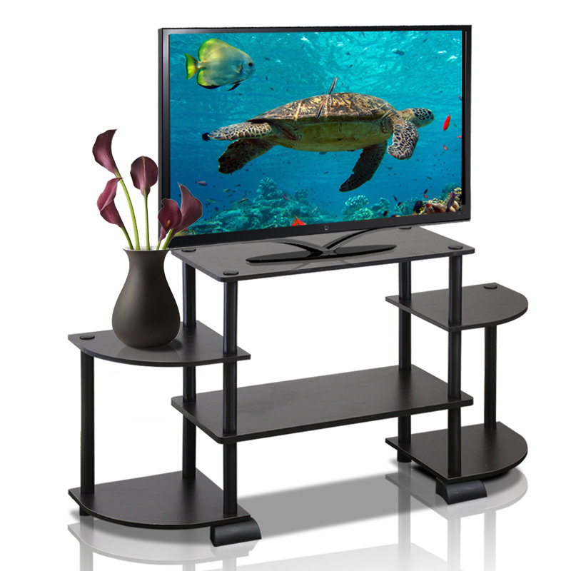 Bozzuto Unfinished TV Stand for TVs up to 43", Espresso