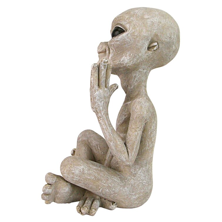 Alien mascara de cerámica - Mundograffo - Sculptures & Carvings, Fantasy &  Mythology, Space Fiction, Aliens - ArtPal