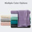 Draps en tricot de mélange de coton - sommeil confortable toutes saisons, 50%, pour matelas jusqu'à 16 po, 1 drap plat, 2 taies d'oreiller ajustées, lavable à la machine, gris ultra confortable-122454329-122454334