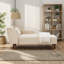 Chaise longue en velours Dunwall-679672666