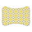 Red Yellow Blue Tile - 1 Piece Bone Shape Feeding Mat