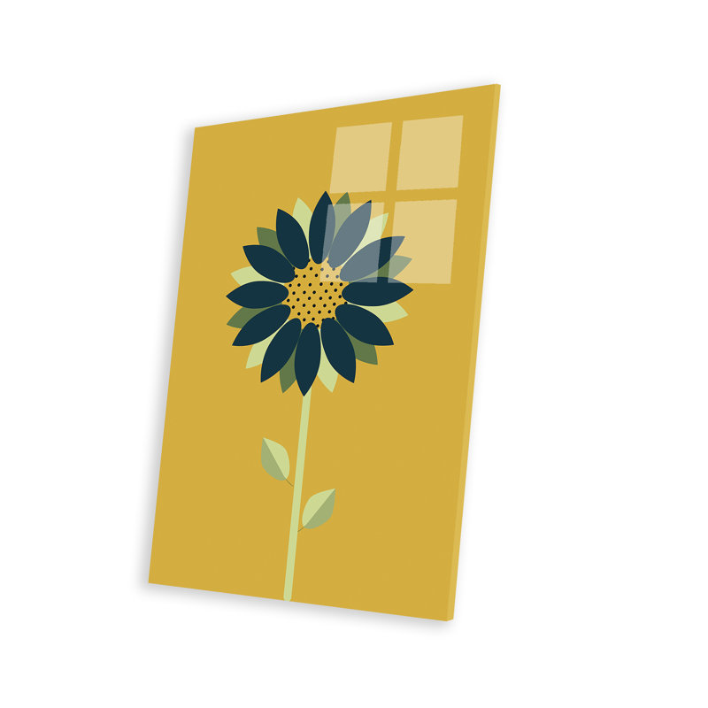Moutarde populaire scandinave moderne sur plastique / acrylique par Nordic Print Studio