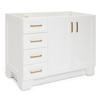 42" Single Bathroom Vanity Base only