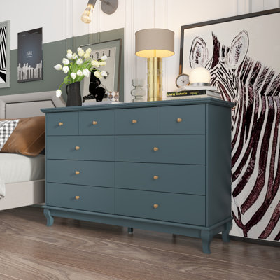 Commode double l 55,1 po à 10 tiroirs Arthuree