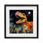 «Nighttime Hunt Dinosaur», reproduction encadrée sous verre, design by Creative Studio-220637646-220637645